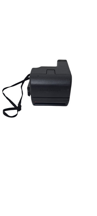 Polaroid 600 One Step Close Up Built-In Flash Film Instant Camera With Strap