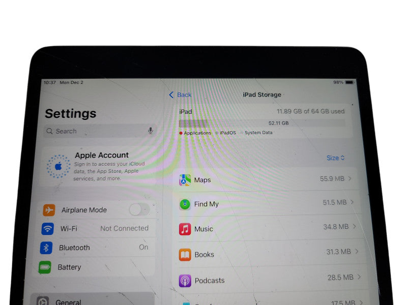 Apple iPad Air 3 - 64GB - Space Gray [A2152 | Read] (