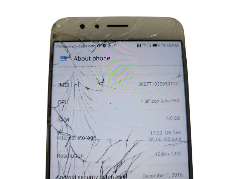 Huawei Honor 8 - 32GB - White [Read | FRD-L04] (