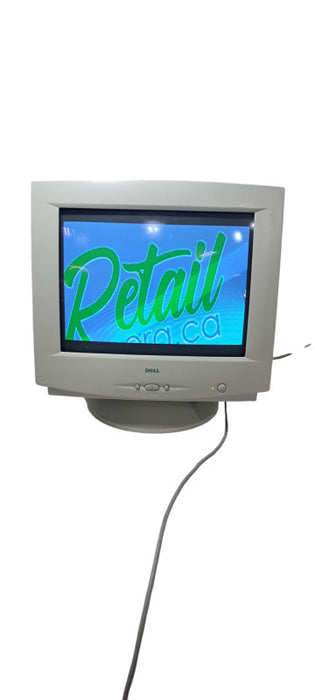 Vintage Dell 15" 828Fi VGA CRT Monitor 1280x1024
