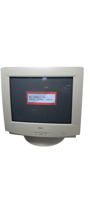 Vintage Dell 15" 828Fi VGA CRT Monitor 1280x1024