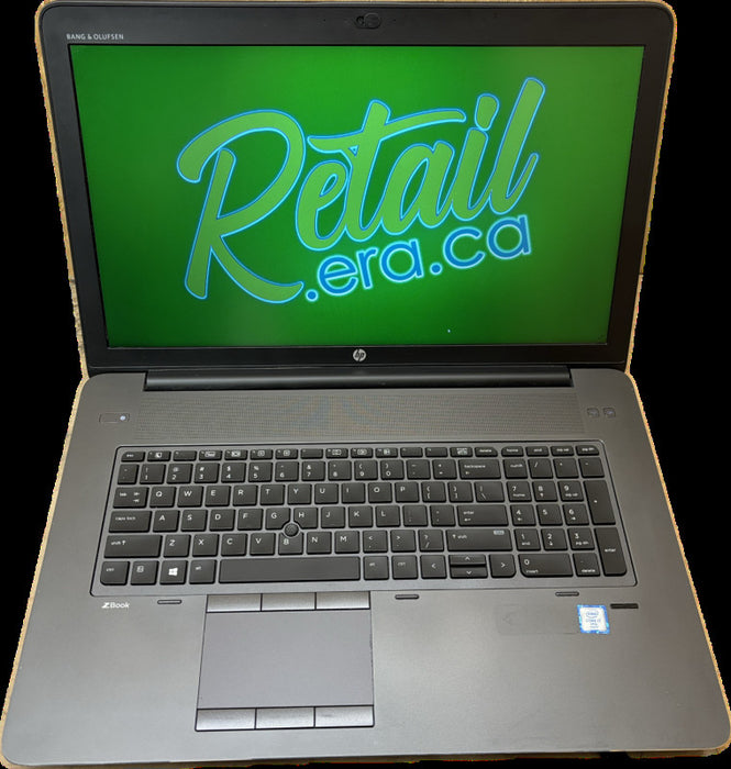 HP ZBook 17 G3 i7-6820HQ@2.7GHz QUADRO M3000M 4GB GPU 32GB RAM 512GB SSD  Lap200