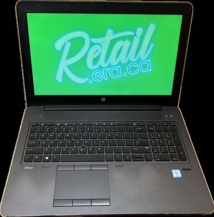 HP ZBook 15 G4 i7-7820HQ@2.9GHz QUADRO M2200 4GB GPU 32GB RAM 512SSD READ!  Lap200