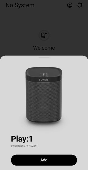 Sonos Play:1 Compact Wireless Smart Speaker with Wi-Fi |READ