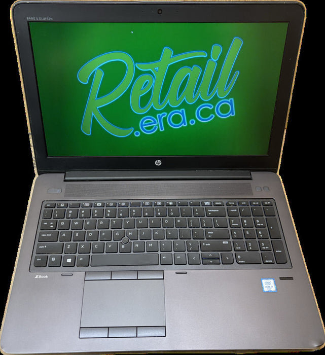 HP ZBook 15 G3 i7-6700HQ@2.6GHz Intel HD Graphics 530 GPU 32GB RAM 512GB SSD  Lap200