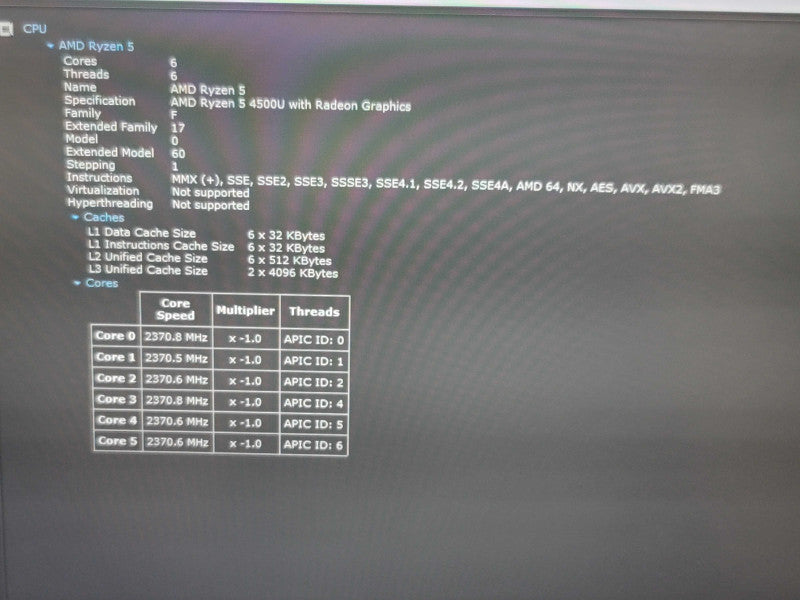 HP ProBook 455 G7| Ryzen 5 4500U| 16GB DDR4| 256GB SSD  READ β Lap200