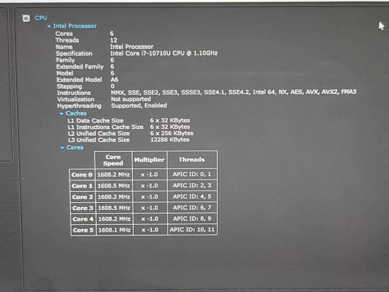 Dell XPS 13 7390| i7-10710U| 16GB DDR4| 256GB SSD 4K TOUCH! β Lap200