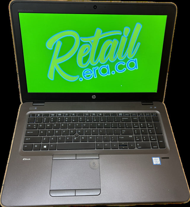 HP ZBook 15u G4 i7-7500U@2.7GHz ATI AMD FirePro W4190M GPU 16GB RAM 256GB SSD  Lap200