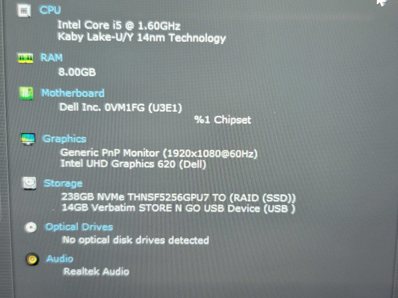Dell XPS 13 9370|i5-8250u| 8GB RAM| 256GB SSD  | BAD BATTERY β BudLap