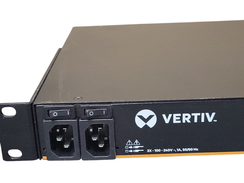 Avocent Vertiv ACS8000 ACS8016DAC 16-Port KVM Switch, READ _