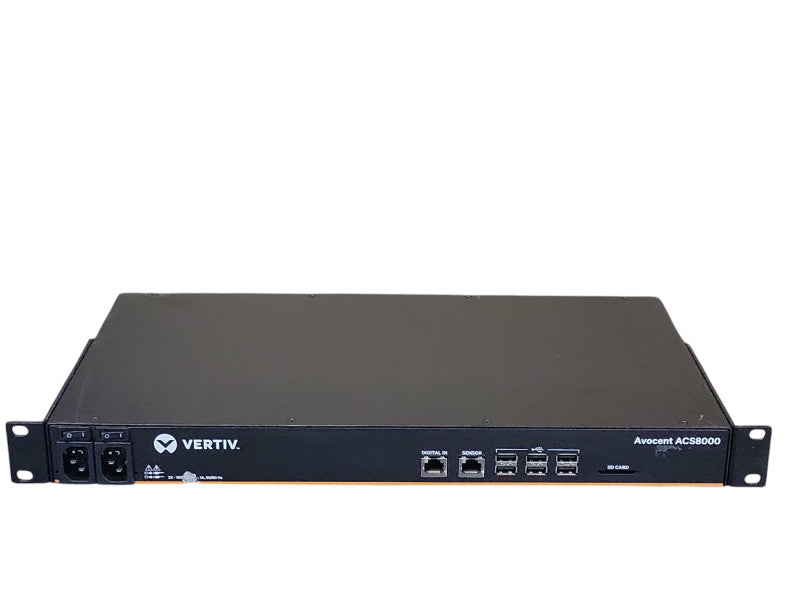 Avocent Vertiv ACS8000 ACS8016DAC 16-Port KVM Switch, READ _