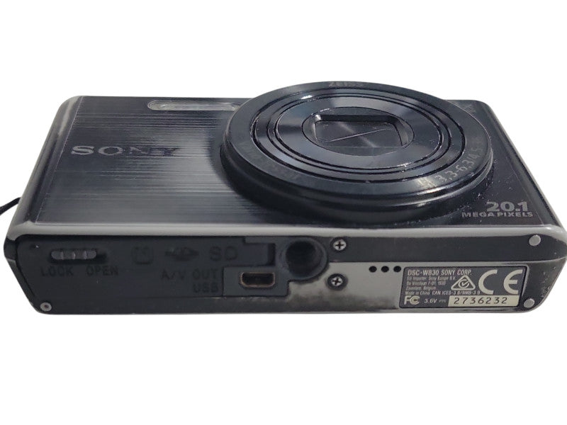 Sony CyberShot DSC W830 20.1MP Digital Camera Black with Case _