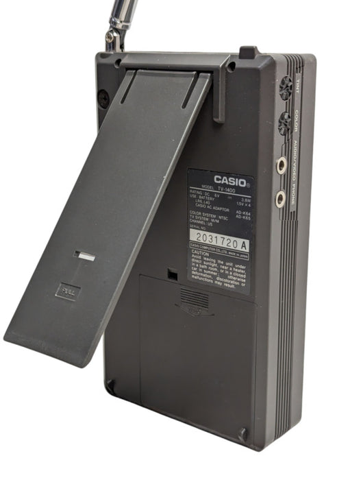 CASIO TV-1400 LCD Portable Color Television Please READ  -
