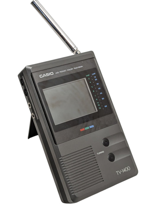 CASIO TV-1400 LCD Portable Color Television Please READ  -