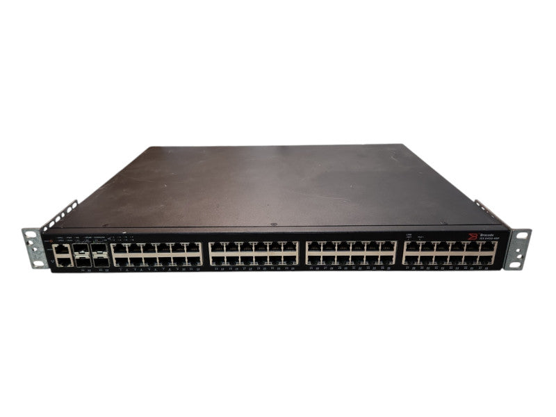 Brocade ICX6450-48P 48-Port Gigabit POE+ Switch 1 GbE 2 Port 1/10 GbE SFP