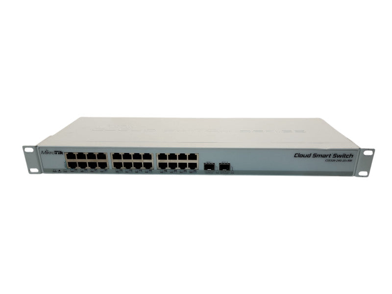 MikroTik CSS326-24G-2S+RM, 24-Port Gigabit Ethernet Switch, 2x SFP+