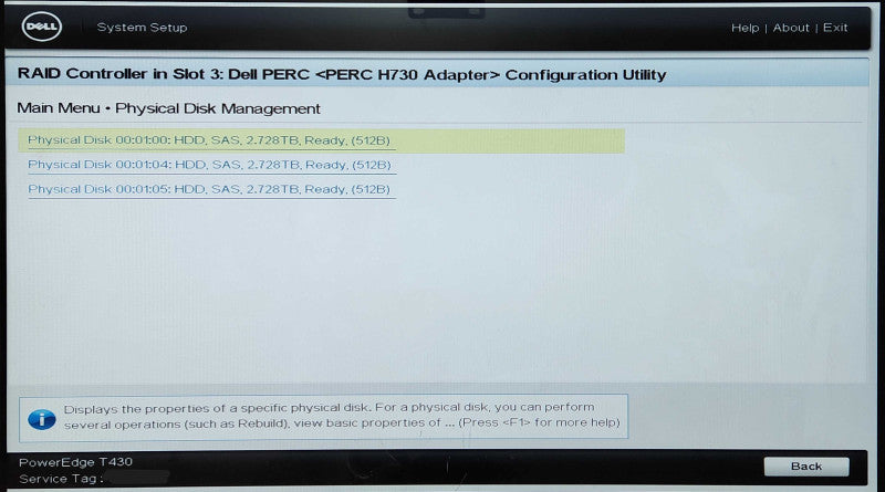 Dell PE T430 8x3.5", Xeon E5-2623 v4 2.60GHz, 32GB RAM, 3x 3TB SAS, H730