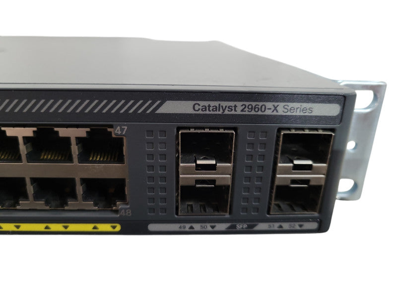 Cisco WS-C2960X-48FPS-L V01 | 48 Port Gigabit PoE+ 740W Switch | 4x SFP !