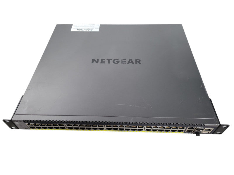 Netgear ProSafe M4300-52G-PoE+ GSM4352PS Managed Switch, READ !