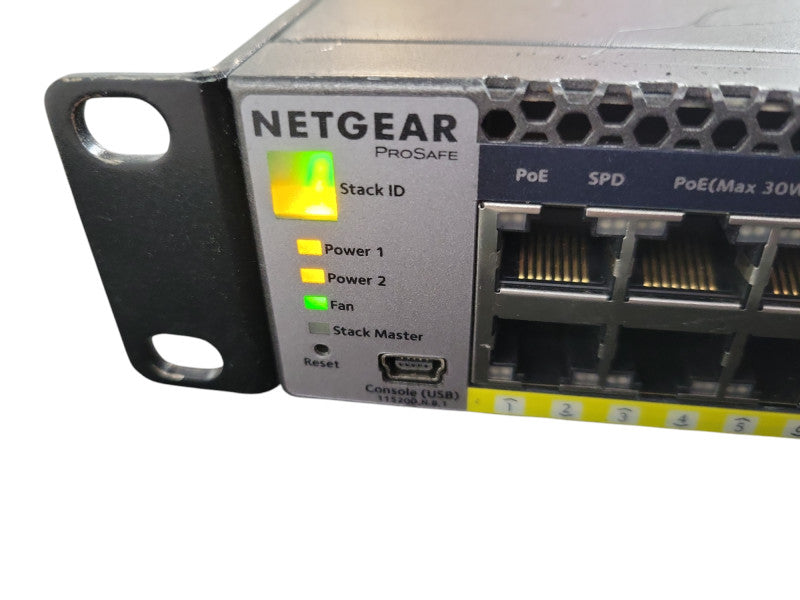 Netgear ProSafe M4300-52G-PoE+ GSM4352PS Managed Switch, READ !
