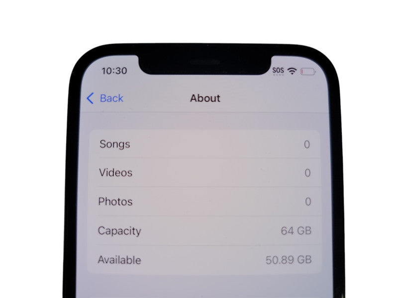 Apple iPhone 12 - 64GB - Black [A2402] (