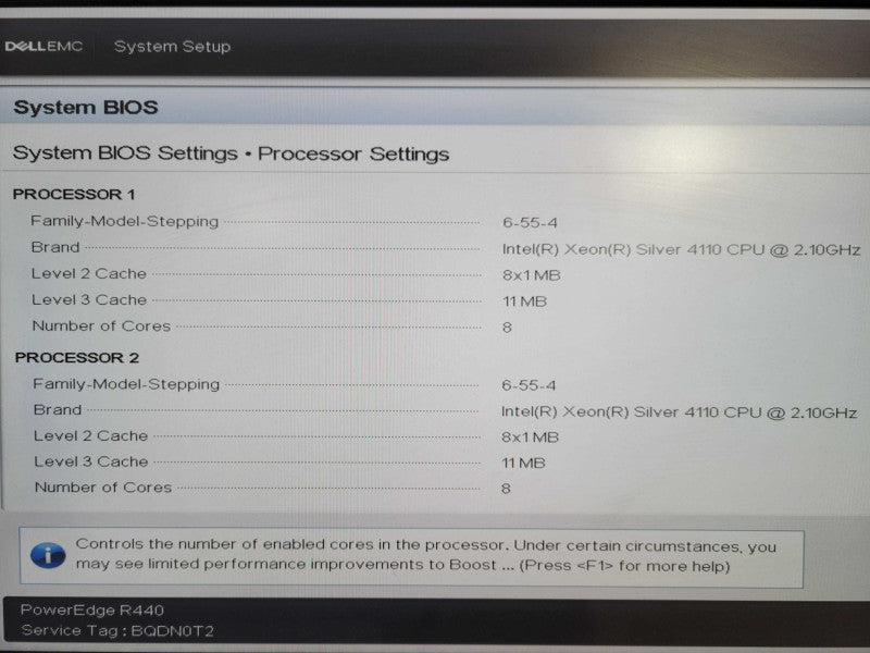 Dell PE R440 1U 8x 2.5" | 2x Xeon Silver 4110 @2.10GHz, 32GB DDR4, H730P RAID !