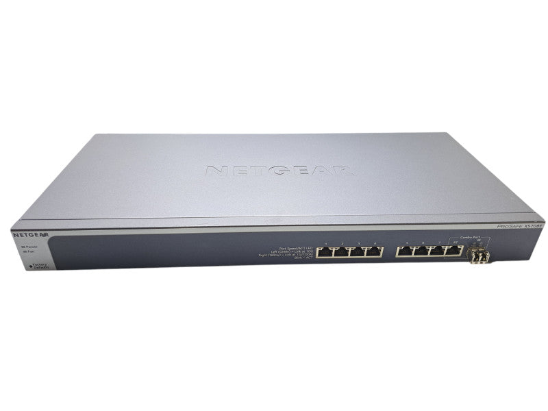 Netgear XS708E V2 ProSAFE | 8-Port 10-Gigabit Ethernet Web Managed Switch