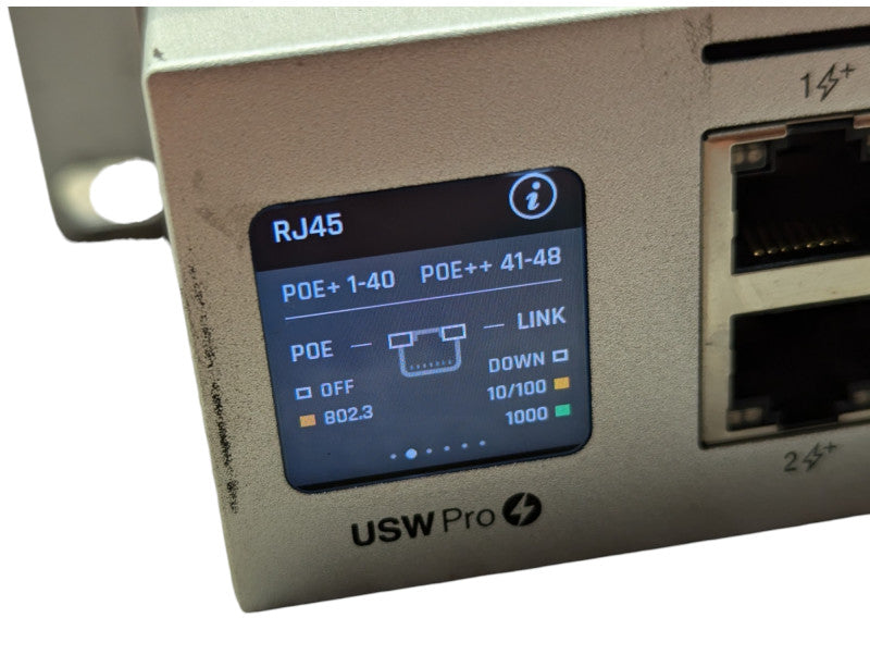 Ubiquiti USW-Pro-48-PoE USWPro 48 Port Gigabit PoE Managed Switch 4x SFP+ -