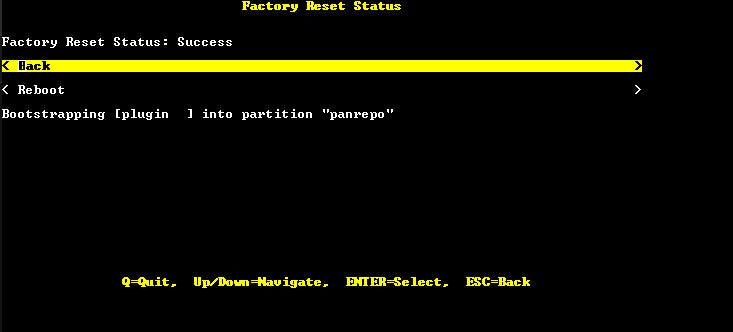 Palo Alto PA-3020, Enterprise Firewall Security Appliance, Factory Reset