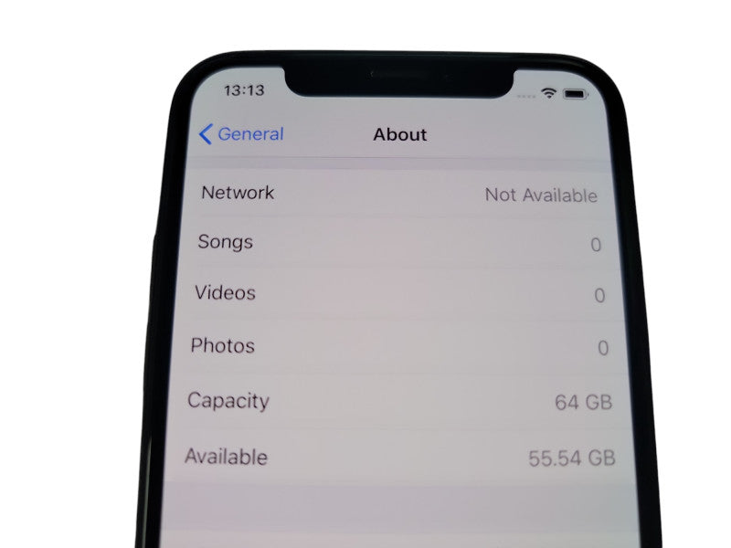 Apple iPhone X - 64GB - Space Gray [A1901] (
