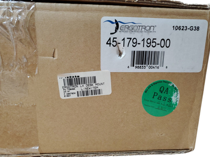 Ergotron LX Premium Monitor Arm Desk Mount | New Open Box