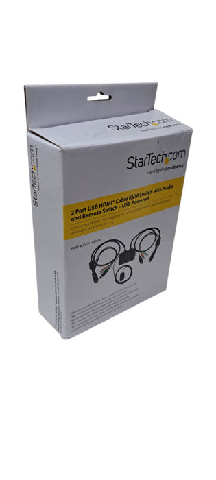 StarTech SV211HDUA 2-Port USB HDMI Cable KVM Switch