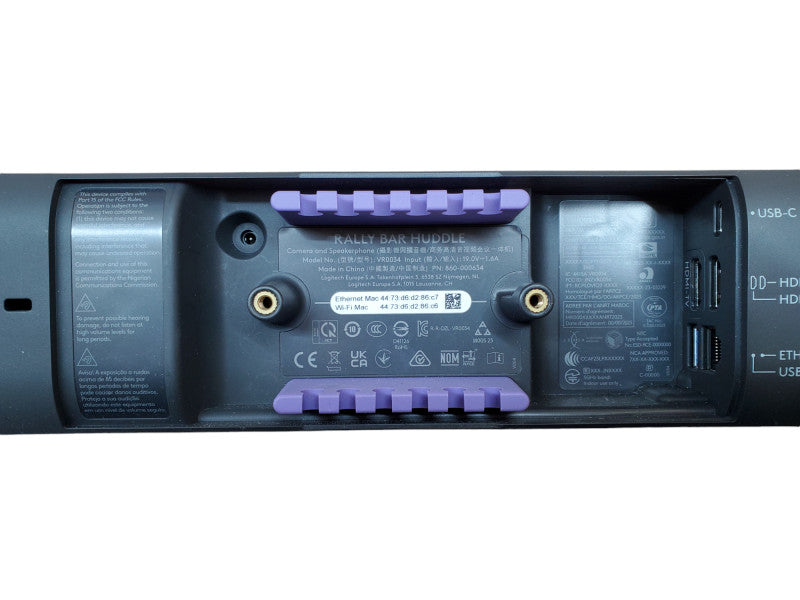 Logitech RALLY Conference Bar Huddle | 860-000634 | VR0034 | *READ*