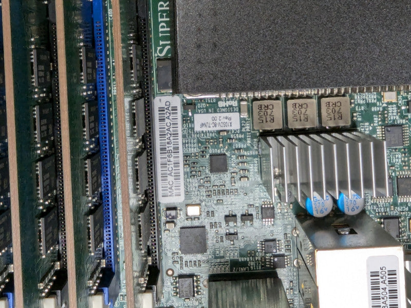 Supemicro Micoserver 505-2 X10SDV-8C-TLN4F Intel Xeon D-1541 64GB RAM  Q-