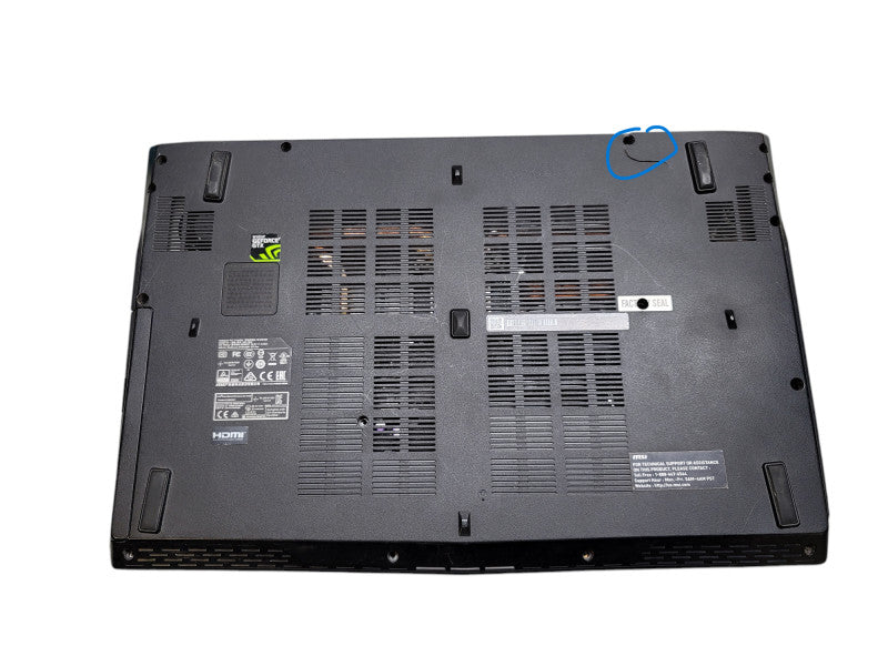 MSI Apache Pro GE62| i7-7700HQ| 16GB DDR4| GTX 1050| NO SSD FOR PARTS READ  β BudLap
