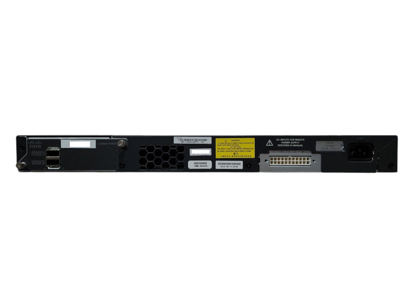 Cisco WS-C2960X-48FPS-L, 48 Port Gigabit PoE+ 740W 4x SFP Switch w/ Stack