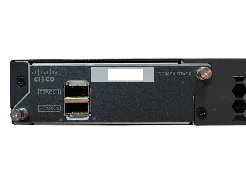Cisco WS-C2960X-48FPS-L, 48 Port Gigabit PoE+ 740W 4x SFP Switch w/ Stack