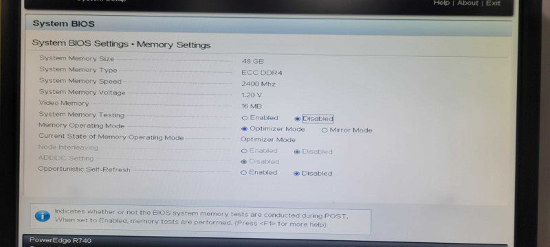 Dell PE R740, 1x Xeon Silver 4110 2.10GHz, 48GB, 8x 3.5", 2x PSU, H330 Mini _