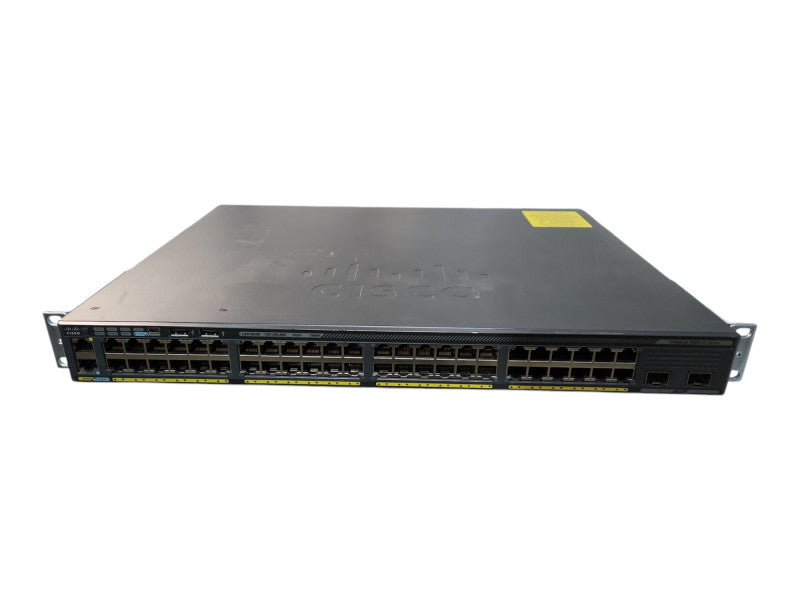 Cisco WS-C2960X-48FPD-L, 48-Port Gigabit PoE+ 2x10G SPF, Stack Module