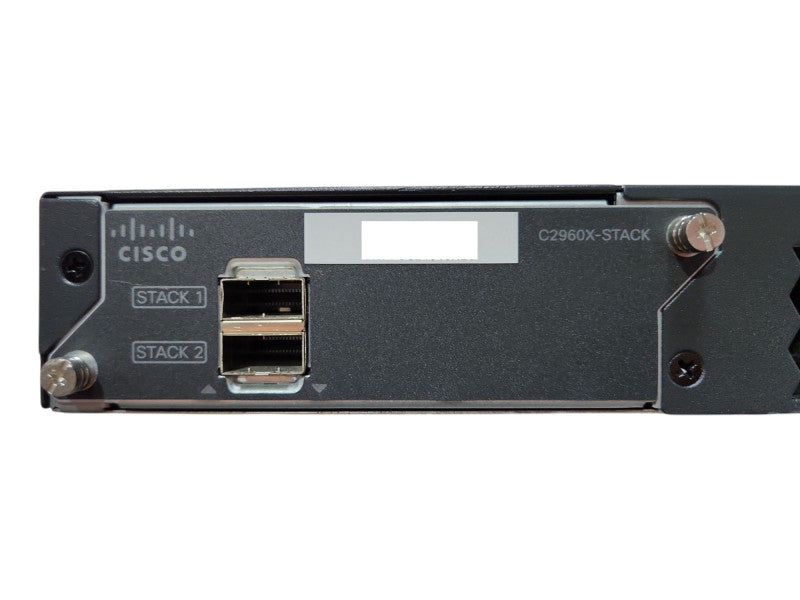 Cisco WS-C2960X-48FPD-L, 48-Port Gigabit PoE+ 2x10G SPF, Stack Module
