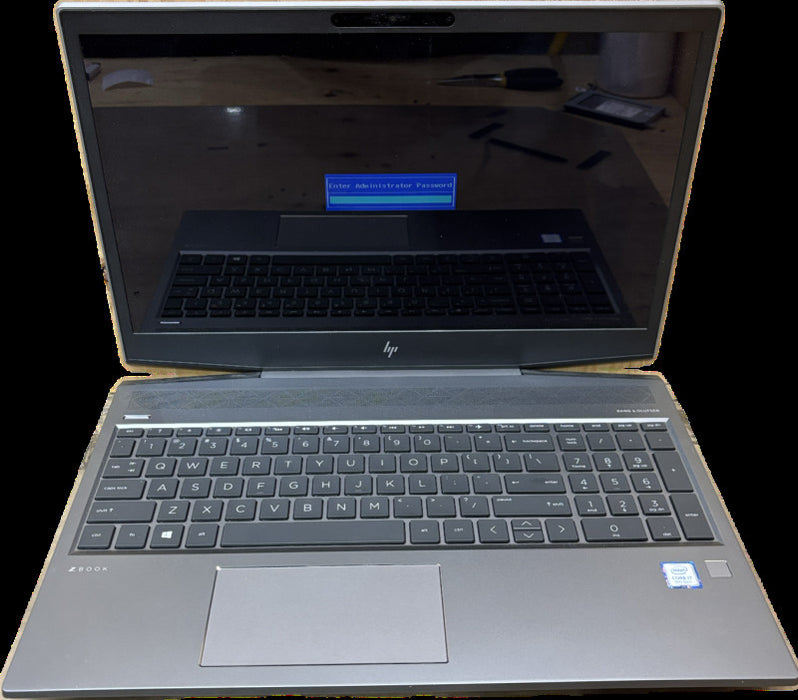 HP ZBook 15v G5 i7-9750H 16GB RAM BIOS Locked For Parts/Repair READ!  Lap200