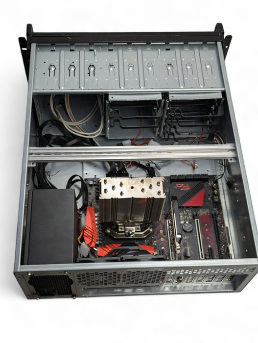 4U Custom Rack PC ASRock FAtal1ty X370 Professional Gaming P2.30 READ -