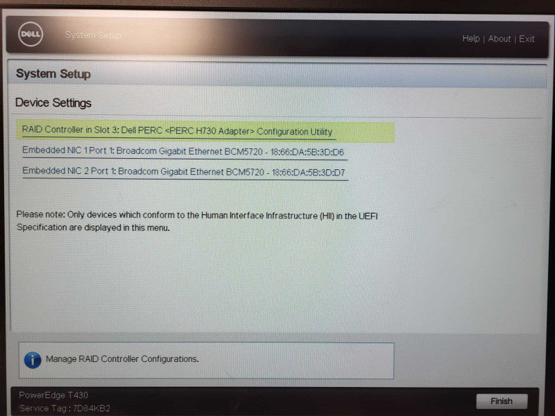 Dell PowerEdge T430 1x Xeon E5-2623 v4 2.60GHz 32GB DDR4 8x 3.5" H730 2x PSU $