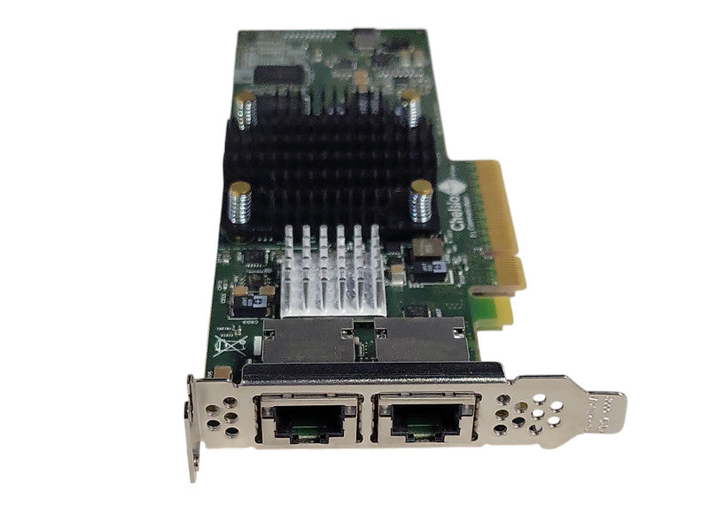 CHELSIO T520-BT Dual Port 10GbE Adapter, Low profile bracket _