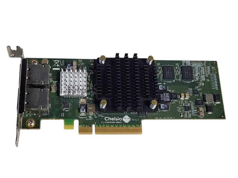 CHELSIO T520-BT Dual Port 10GbE Adapter, Low profile bracket _