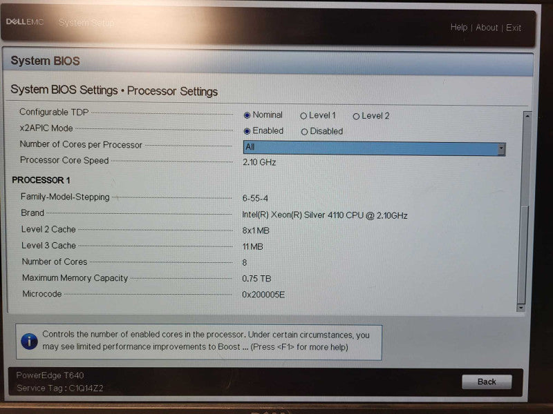 Dell EMC PowerEdge T640 | Xeon Silver 4110 | 32GB DDR4 | H730P  $