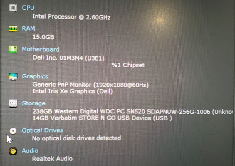 Dell Latitude 5420 | Core i5-1145G7 | 16GB DDR4 | 256GB SSD | No Adapter  Lap200