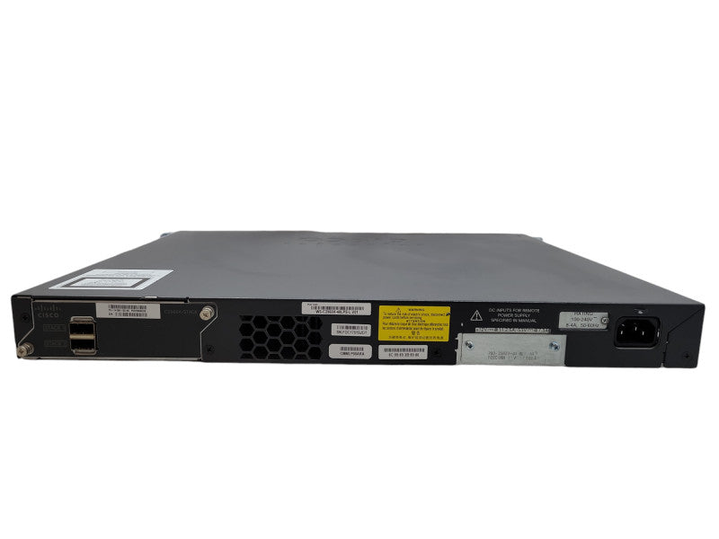 Cisco WS-C2960X-48LPS-L v01 | 48-Port Gigabit PoE Switch | 4xSFP | Stack Mod Q%