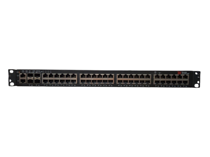 Brocade ICX6450-48P 48-Port Gigabit POE+ Switch 1 GbE 2 Port 1/10 GbE SFP