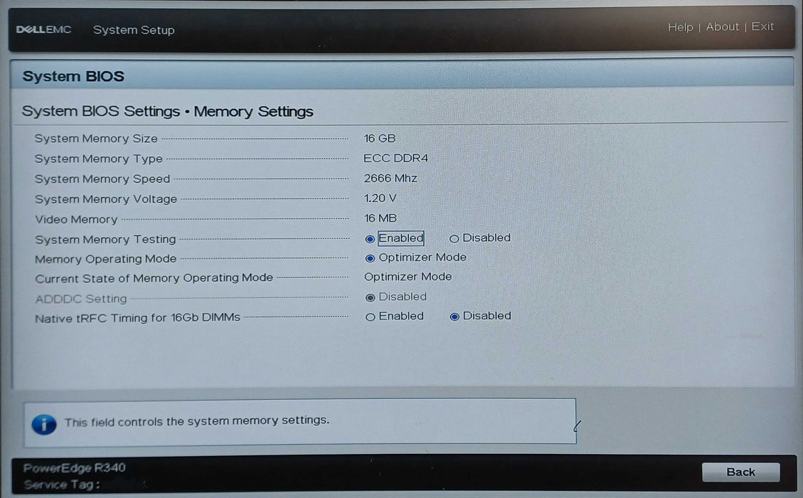 Dell PowerEdge R340 1U 8x2.5", Xeon E-2134 3.50GHz, 16GB DDR4, H330, No HDD